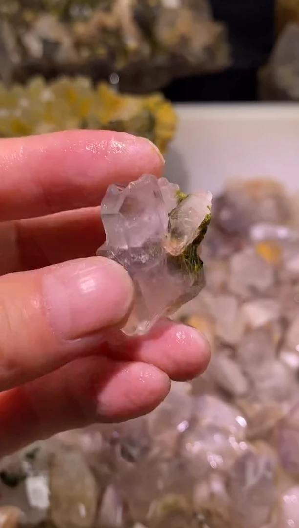 未镶嵌珠宝半成品水晶60号四川美姑超七花园水晶