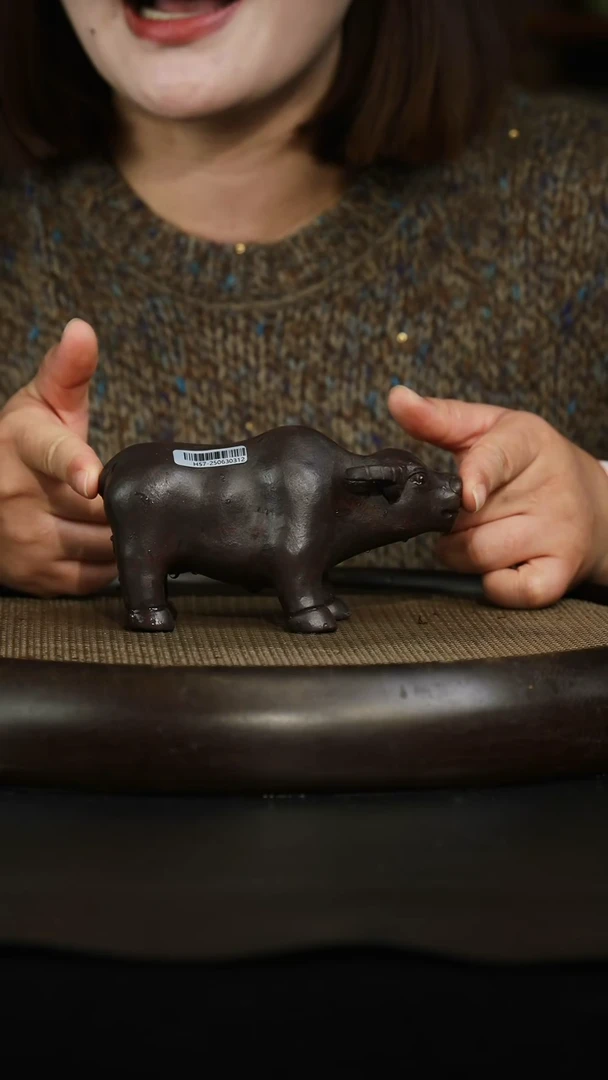 茶壶紫砂老紫泥 牛