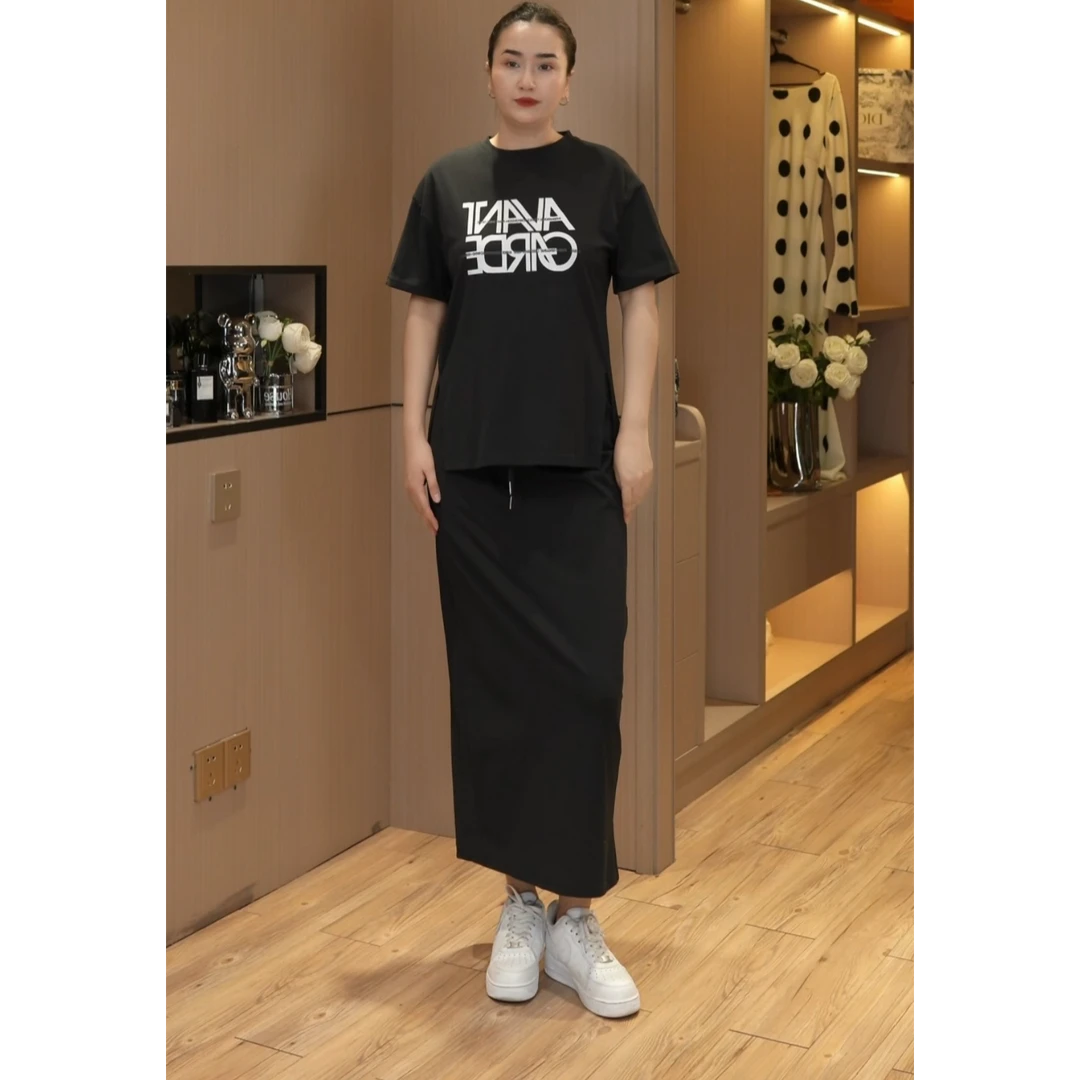 （清货款）字母简约卫衣套装裙（娜姐推荐）