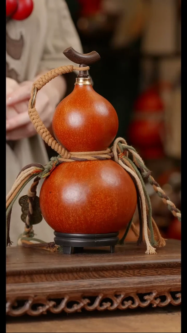 170号精品天然大漆酒葫芦一物一拍~