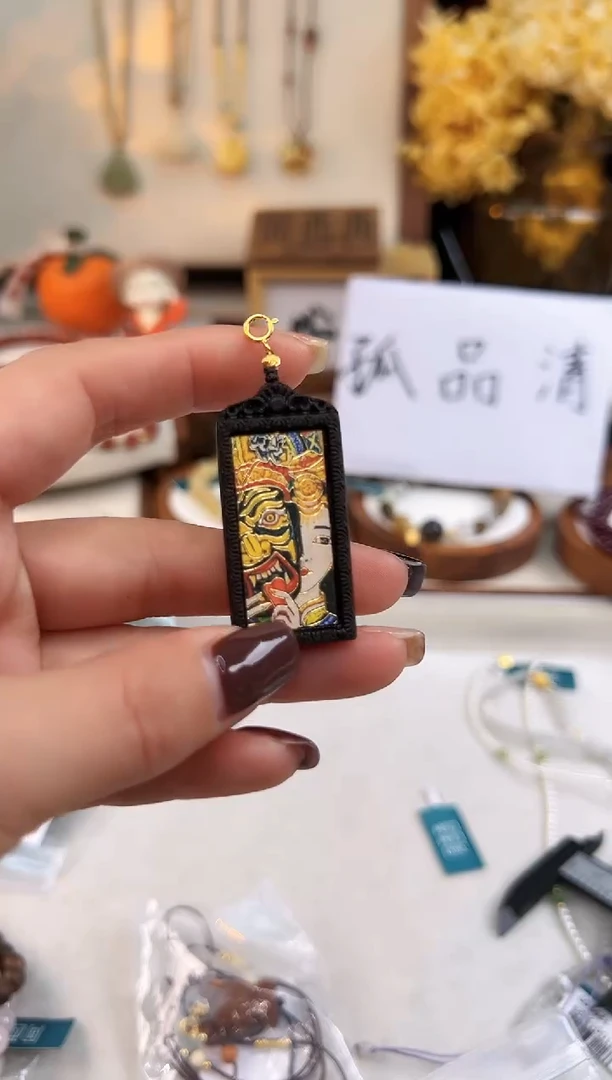 【闪购商品】檀香木无事牌@@F021R016710