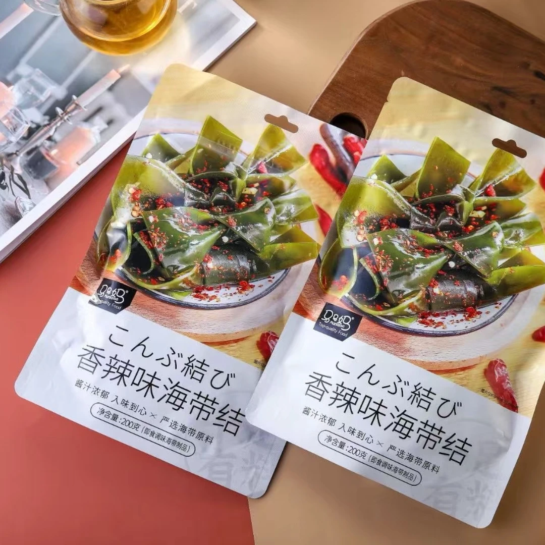 对对碰海带结袋装休闲海带结即食小包装香辣酸辣