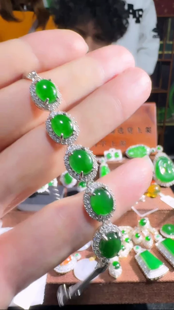 未镶嵌手链翡翠0098062085多样性发货
