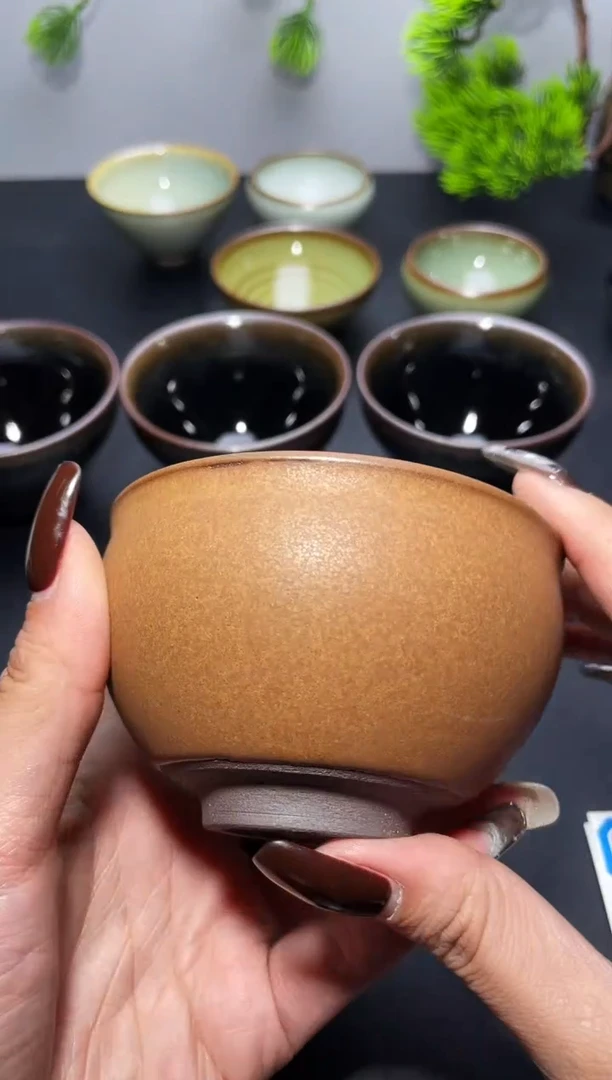 茶盏74叶紫建盏