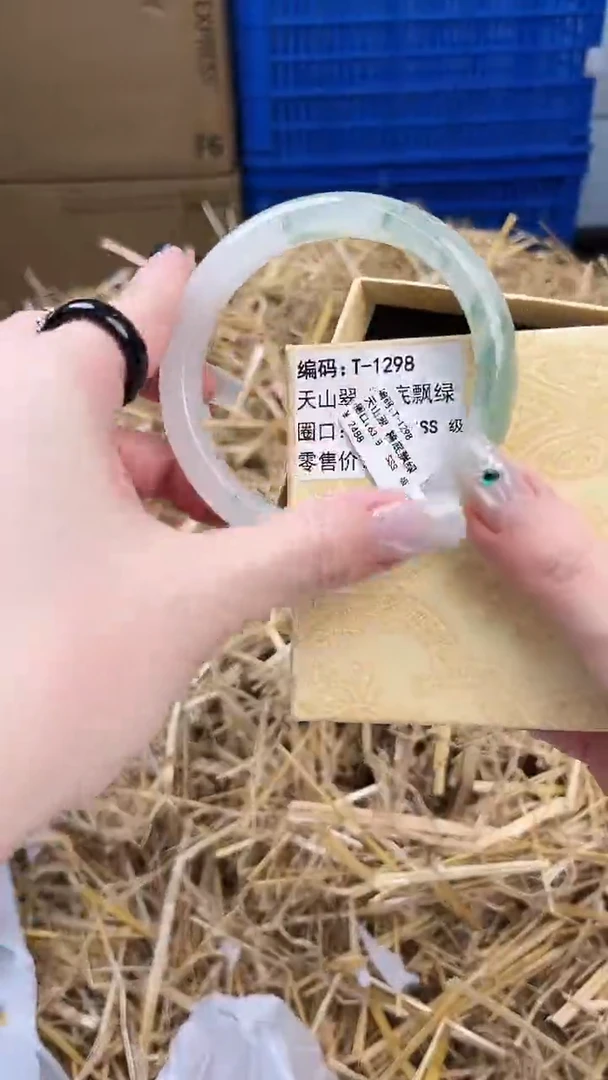 未镶嵌手镯石英质玉T-1298