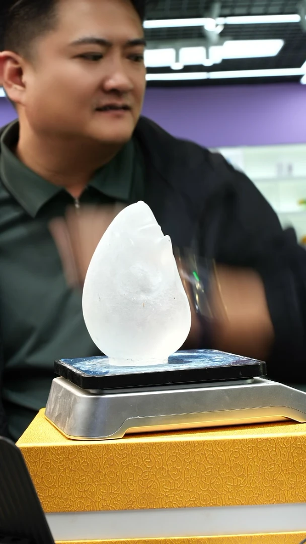 泥塑古法琉璃摆件