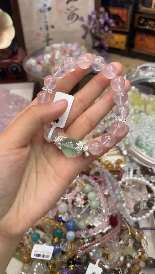 水晶手链未镶嵌496手串