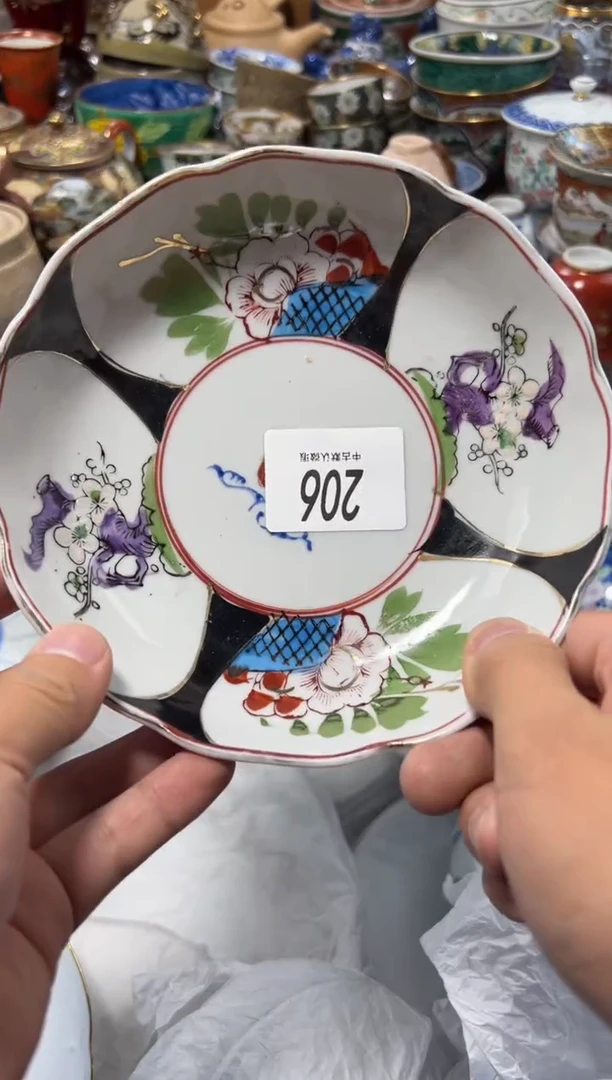 瓷片可**里夏目海外回流瓷器中古品。