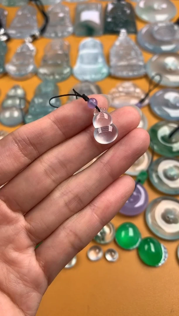 颈饰未镶嵌翡翠15.5-10.5-5.5