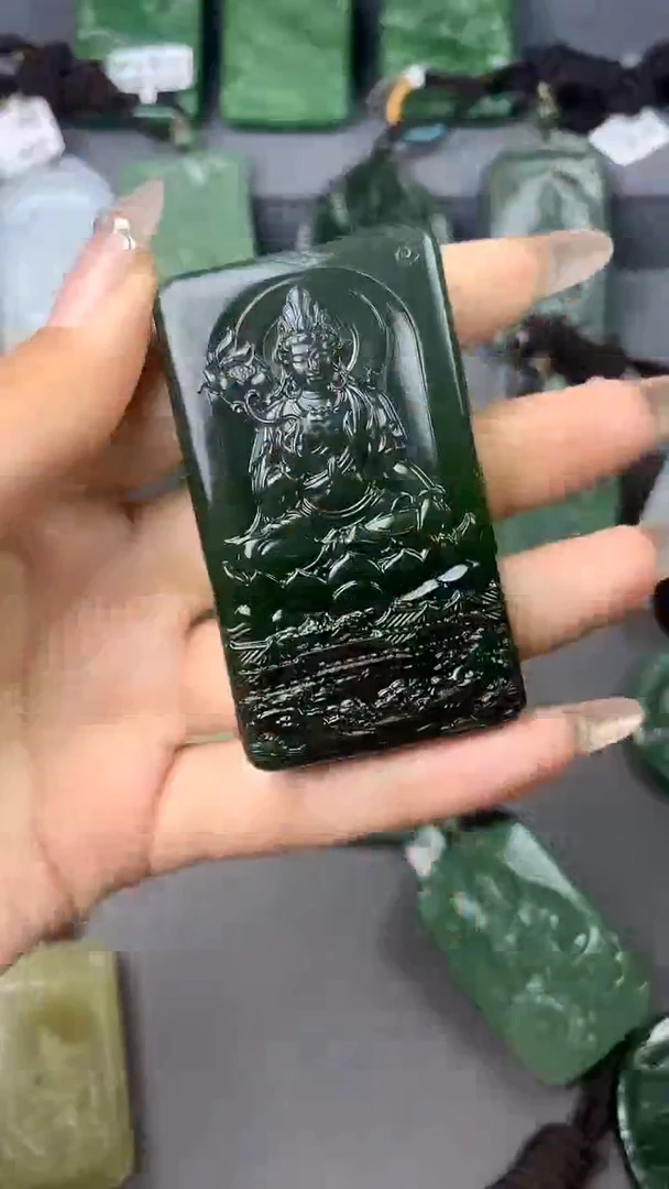 【闪购商品】定制和田玉挂件拍一发一不退不换