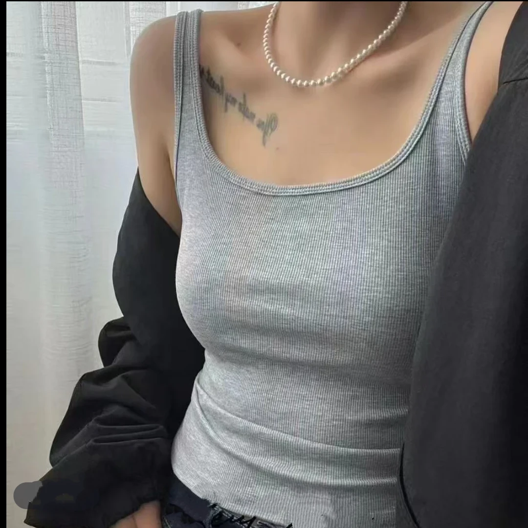 新款百搭吊带背心