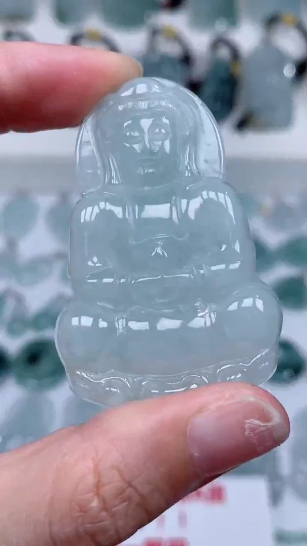 颈饰未镶嵌翡翠吊坠