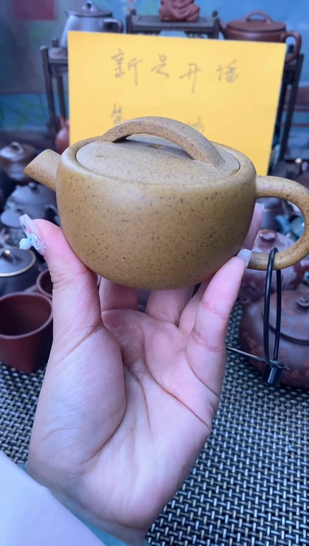 茶壶紫砂黄金段柴烧一片瓦