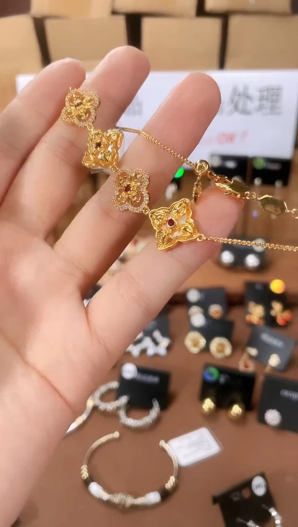 铜合金925银锆石7455