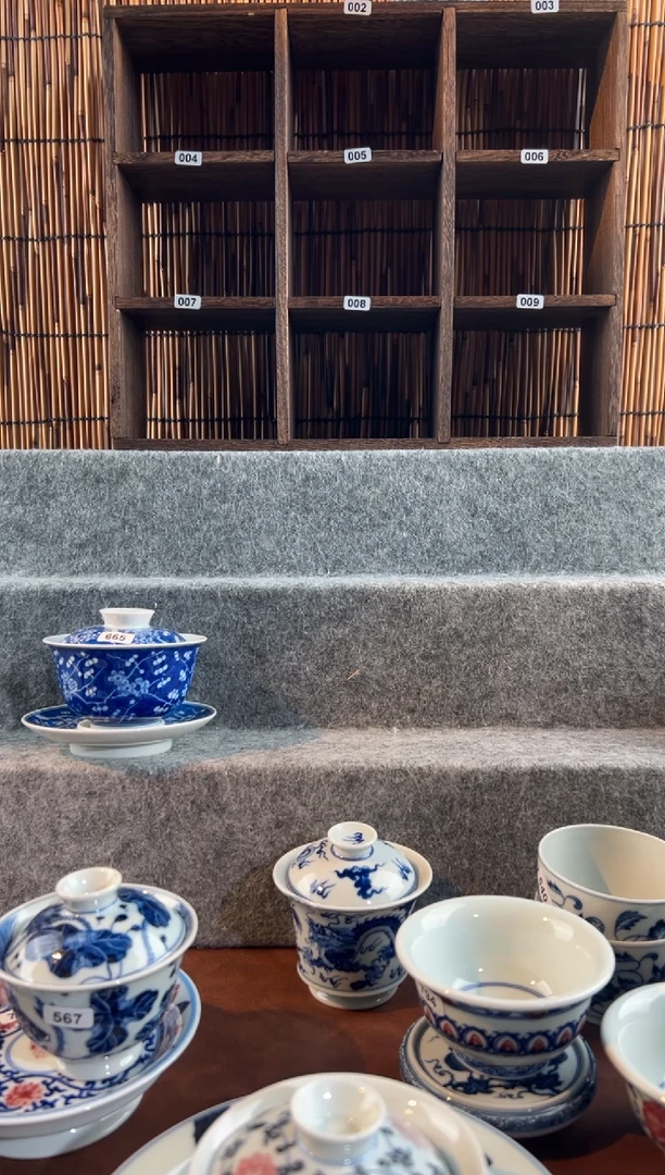 【闪购商品】567天禄言瓷手绘茶器天花板