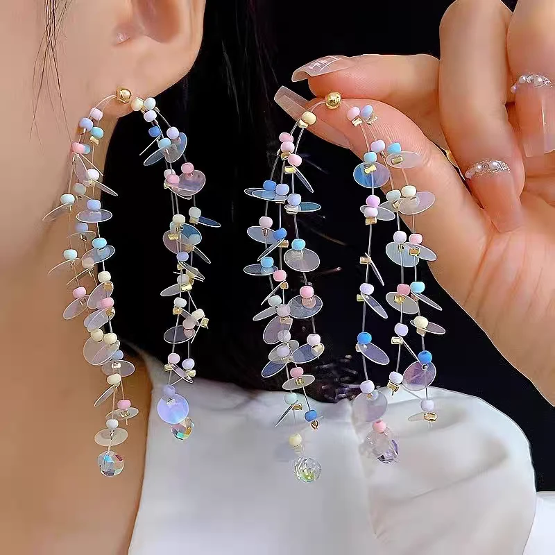 铜合金贝壳项链 66区 6609 轻奢新款时尚手工气质套装饰品3-4