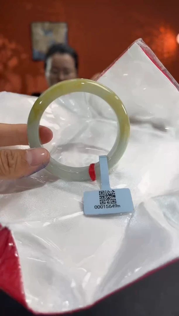 未镶嵌手镯翡翠翡翠手镯 圈口52