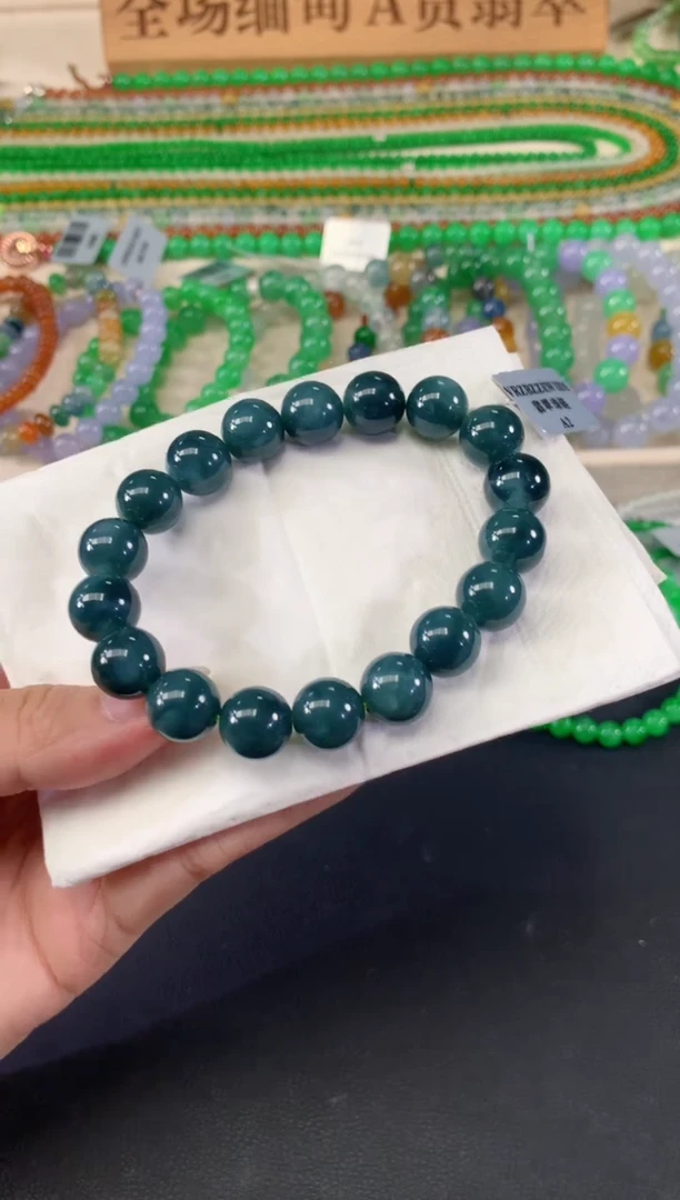 未镶嵌手串翡翠A662|5500