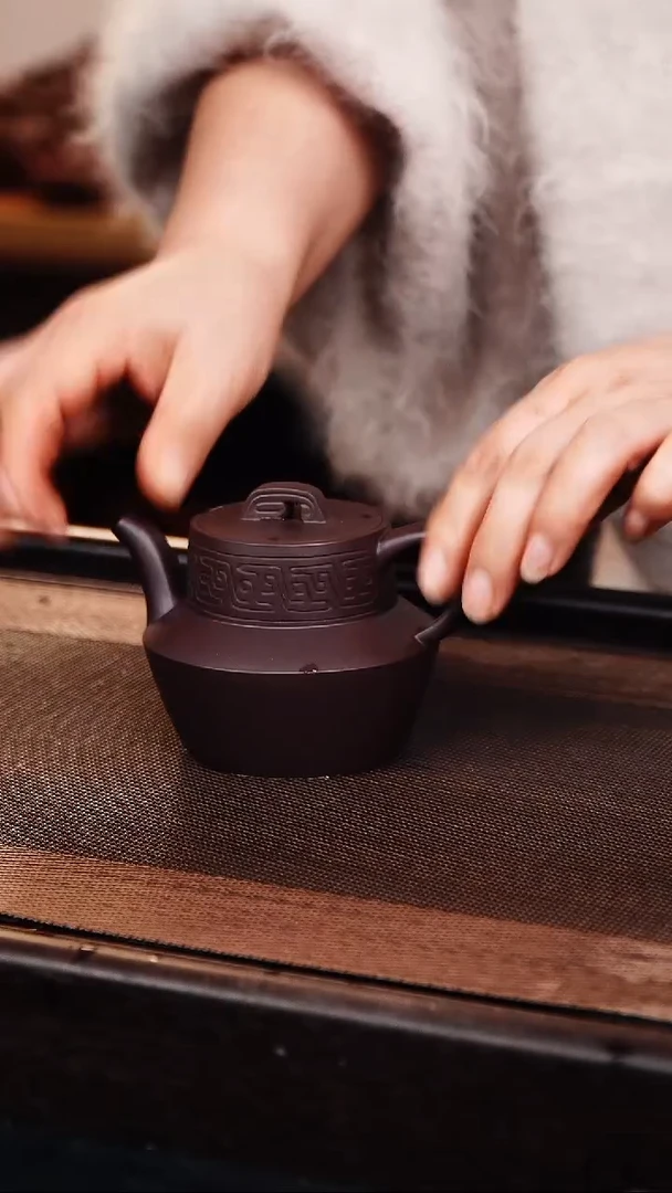 茶壶紫砂原矿紫砂壶
