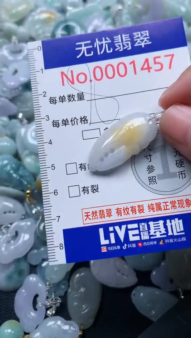 颈饰未镶嵌翡翠1457