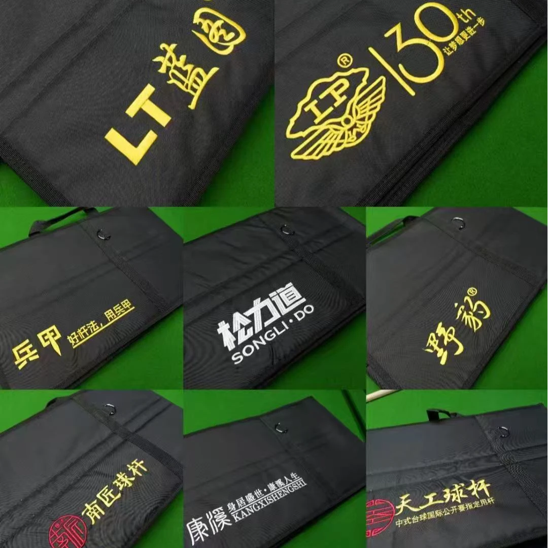 台球杆盒杆包外包双槽三槽通杆杆盒通用台球外包