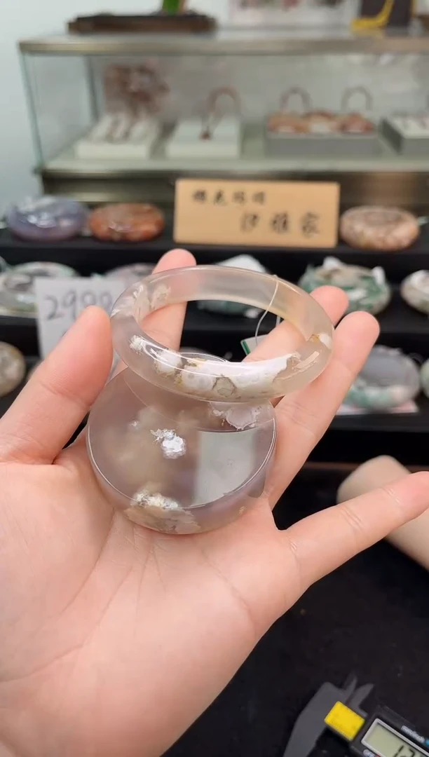 未镶嵌手镯石英质玉57圈口(赠品镯心)3346181
