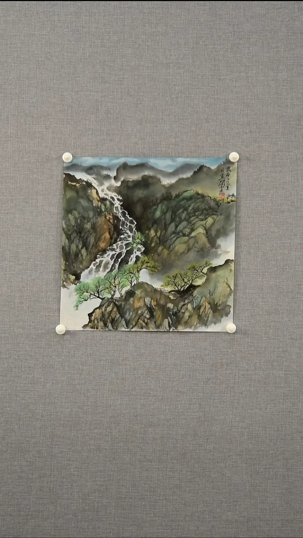 国画孟老师-山水-一平尺-19