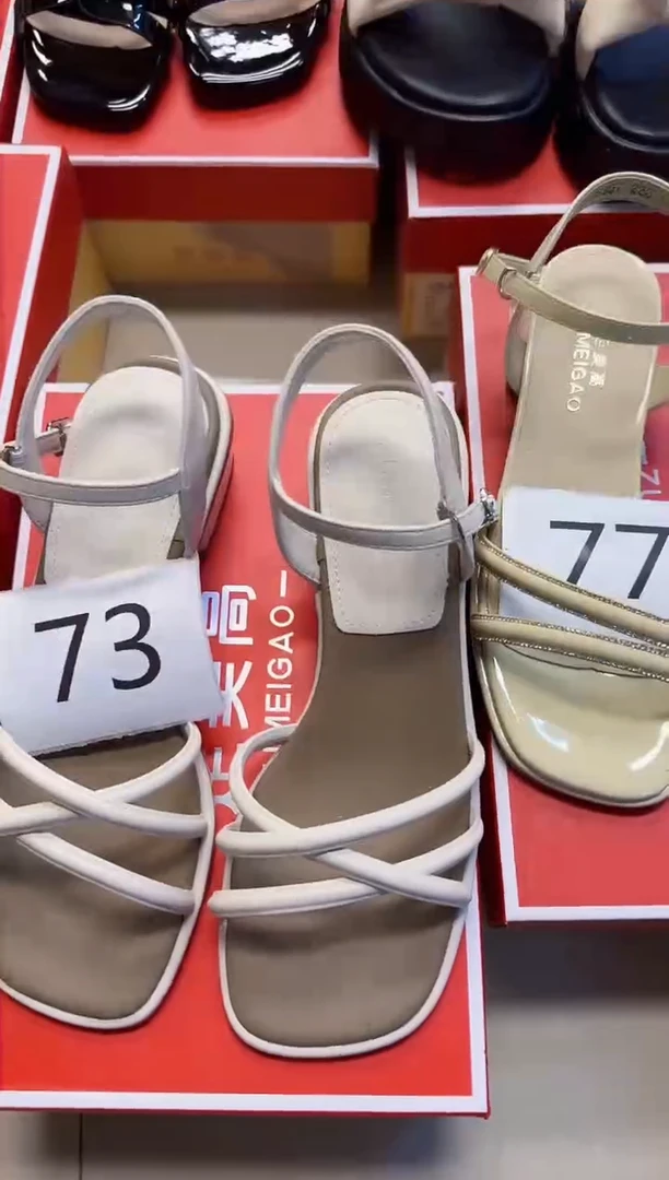 凉靴73 -37码-足美高当季新款女鞋