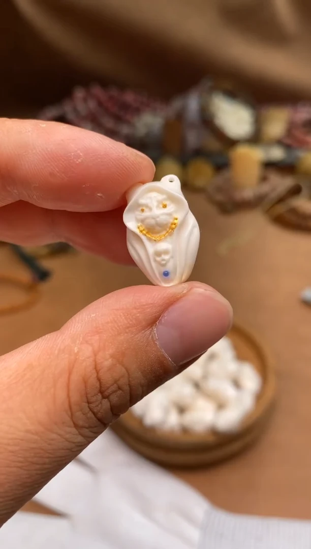 其他牛骨P379-法老猫-有棕裂