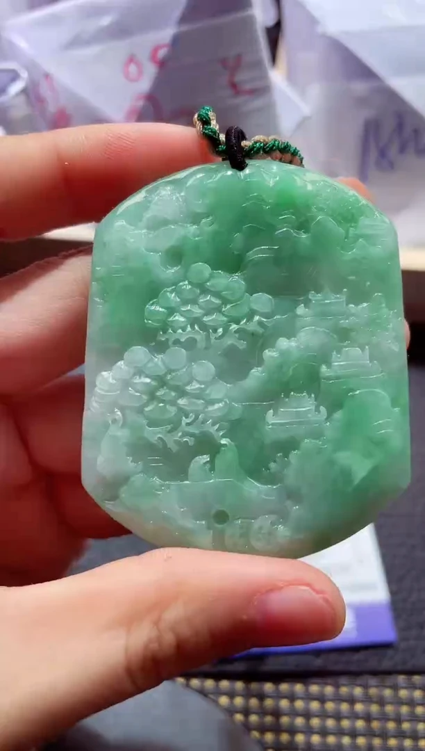 未镶嵌挂件翡翠000088870