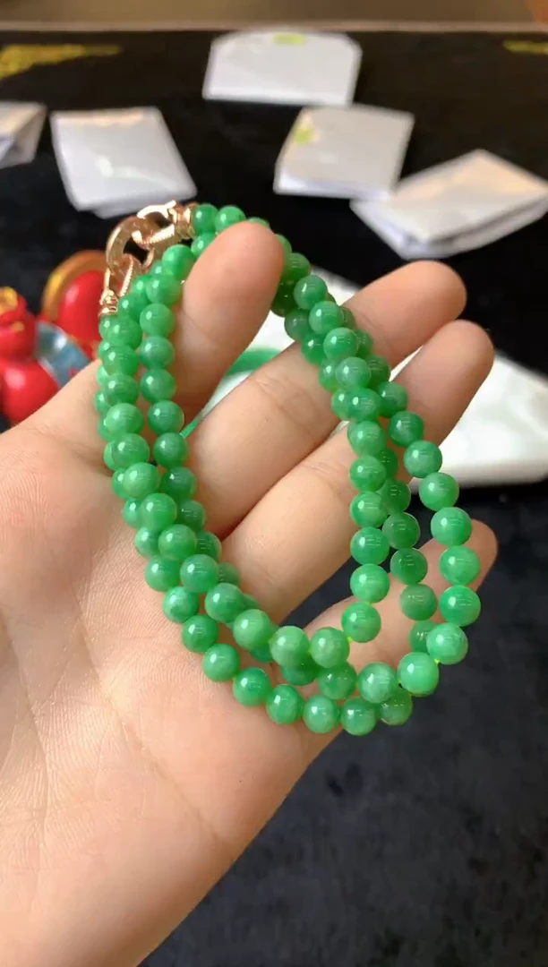 未镶嵌定制翡翠s****y手串