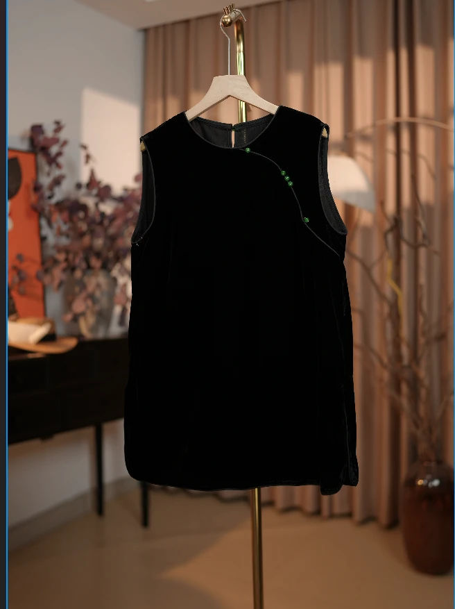 5012女士新款高级感遮肉显瘦新中式上衣