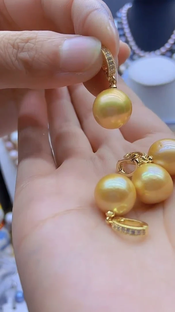 未镶嵌淡水珍珠原创设计1