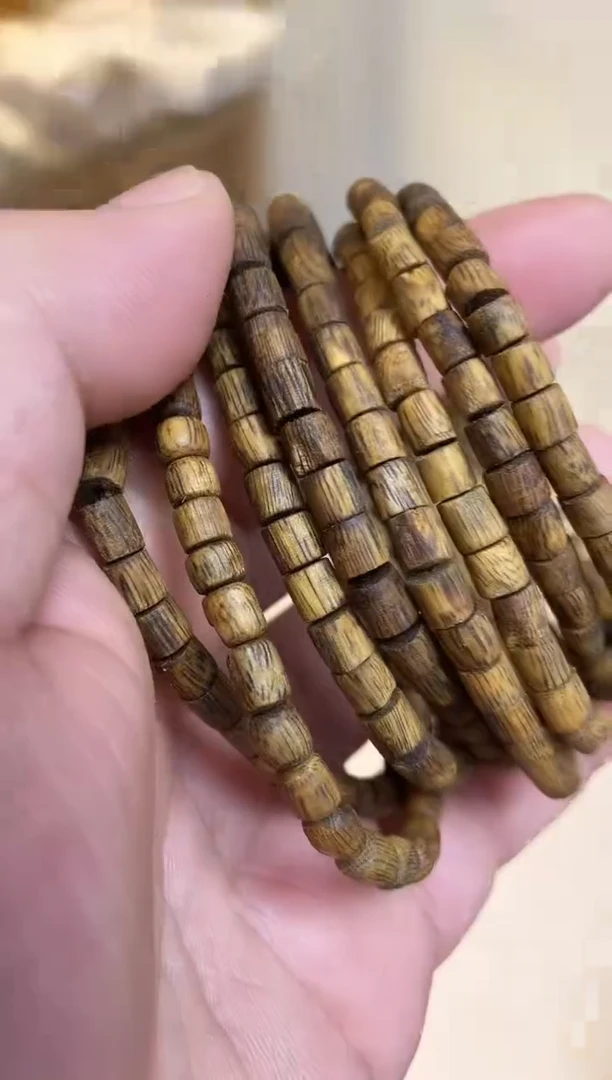 【闪购商品】沉香手串红金猊随型单圈多样性发其一