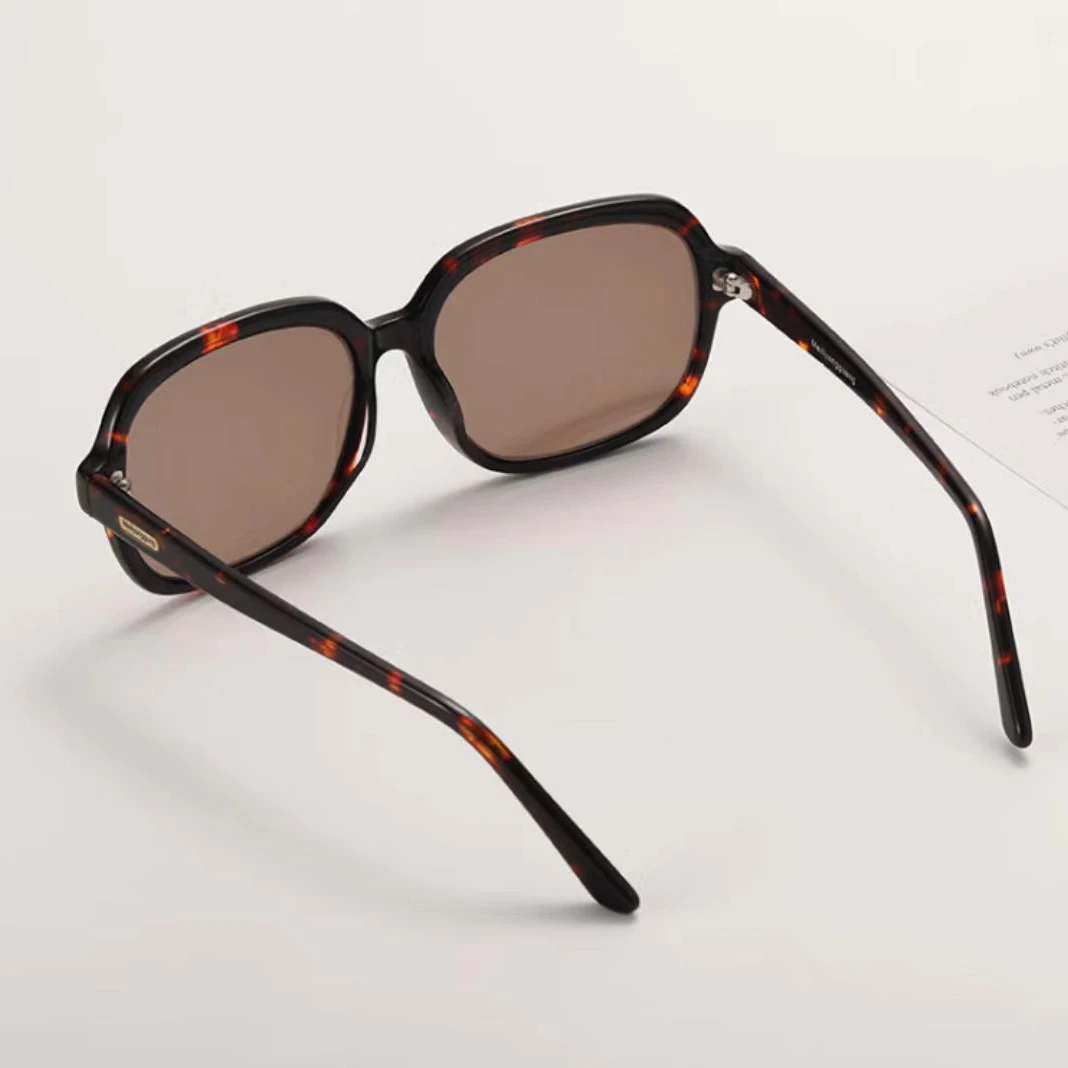 东海水晶石头镜板材全框高清中老年护目镜男士大框太阳镜