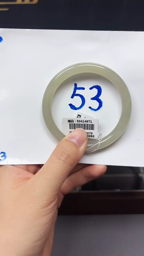 未镶嵌手镯和田玉4971