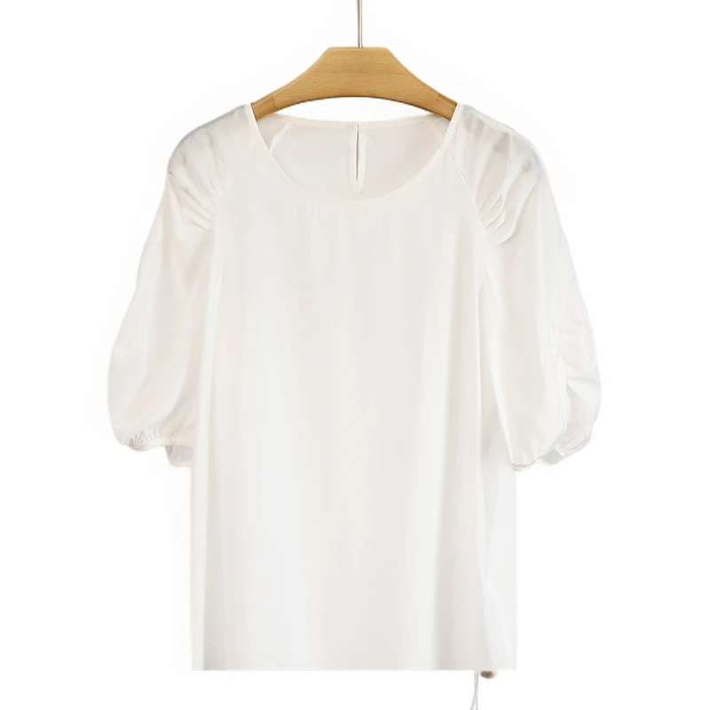 S1376-伍莎服饰云仓百搭时尚新款夏季上衣#SAM46S030