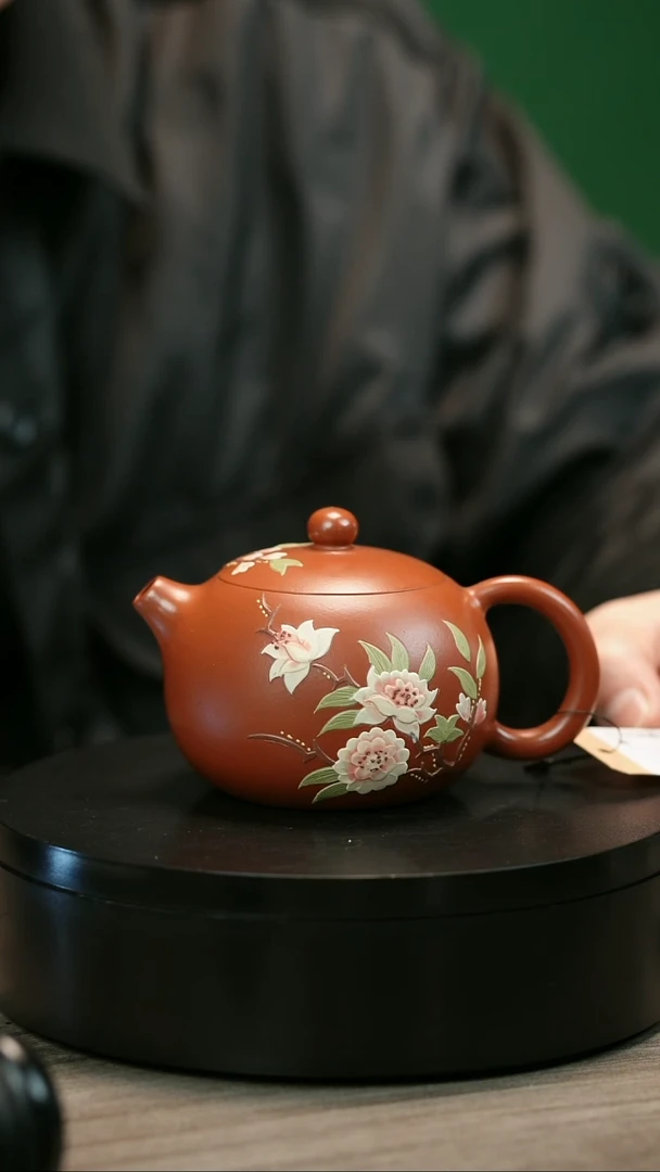 茶壶紫砂用****顺H2339赵翠虹堆绘西施