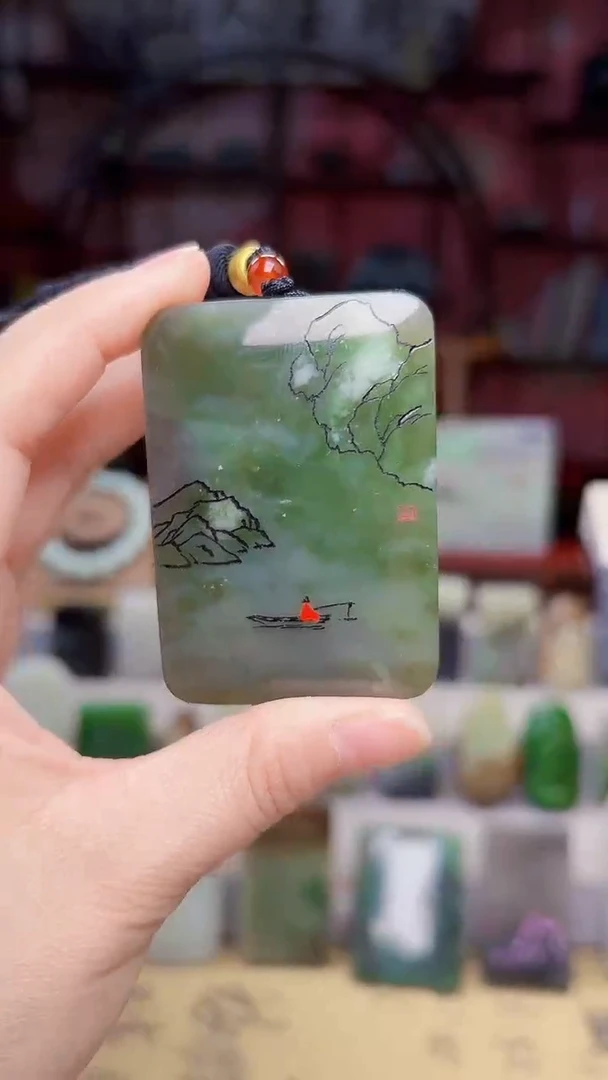 未镶嵌和田玉挂件164