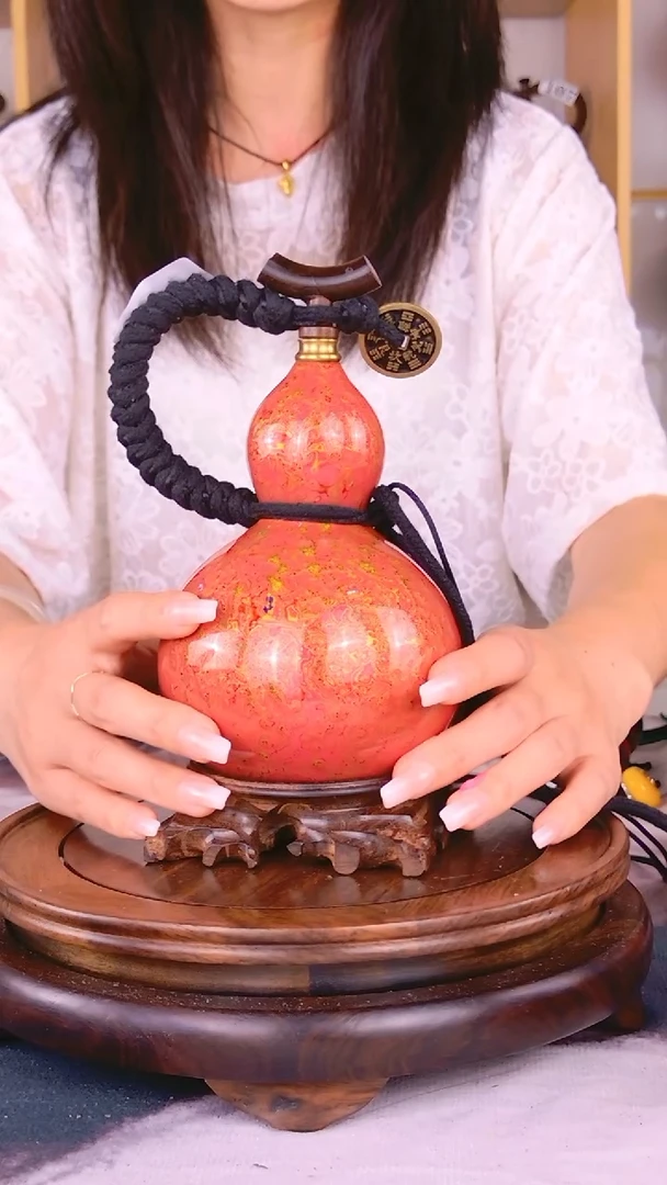 168一物一拍 大漆酒葫芦 真葫芦真大漆