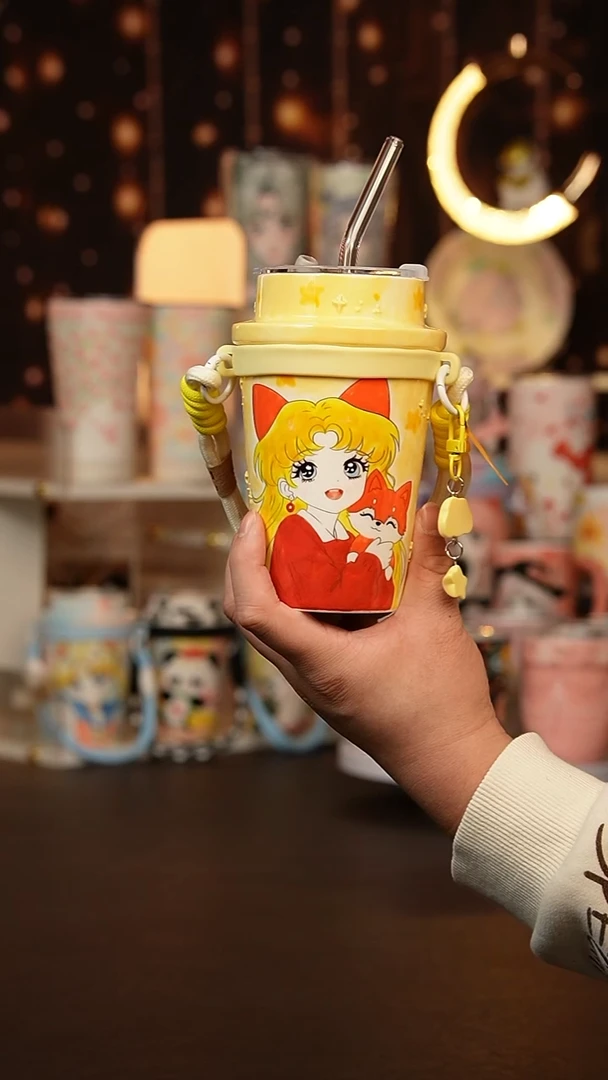 (玉泥）景德镇手工手绘文创陶瓷杯