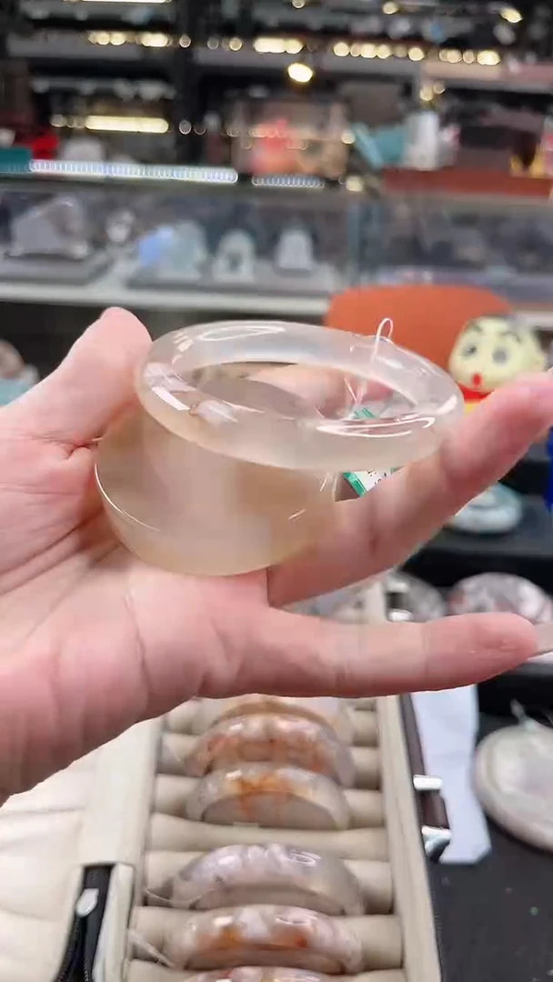 未镶嵌手镯石英质玉55圈口 （赠品镯心）3984597