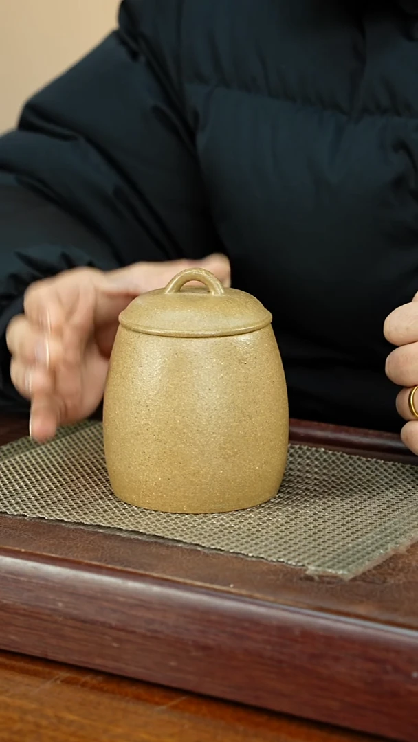 宜兴原矿紫砂茶叶罐