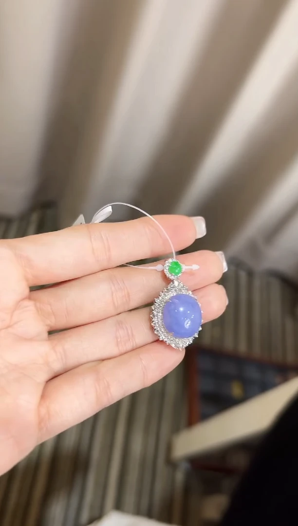 【闪购商品】翡翠颈饰18K金镶嵌DFZ0120-35