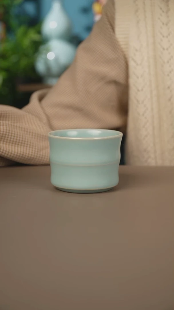 仿古竹节杯