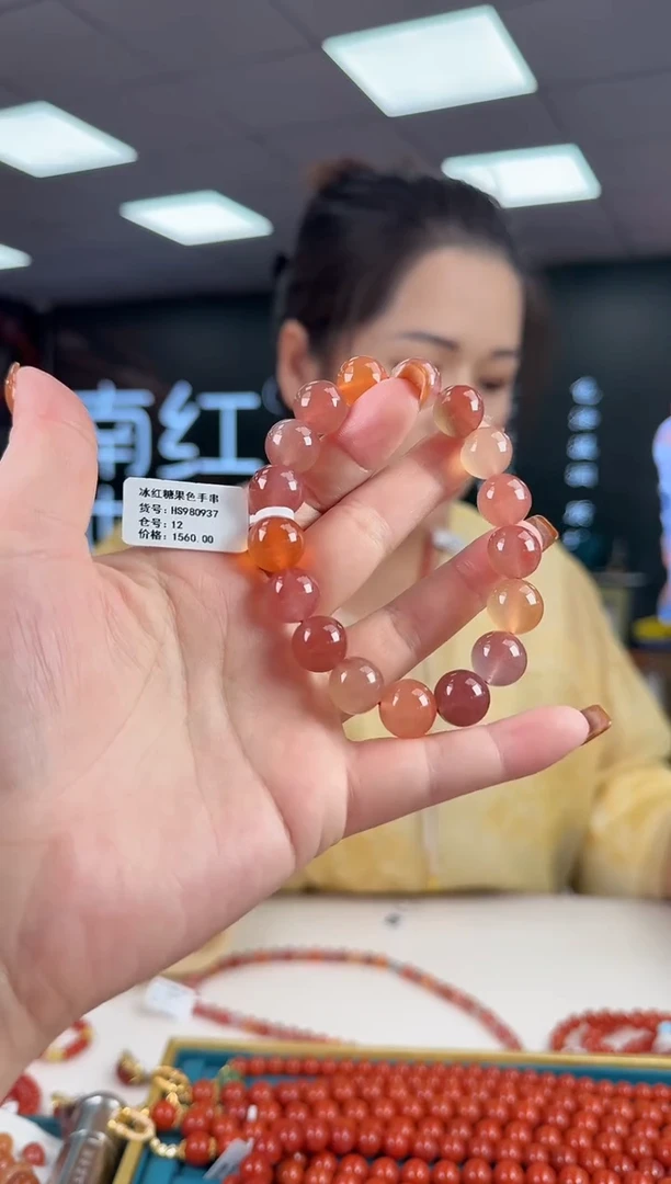 未镶嵌珠串南红玛瑙多样发其一/12/HS9809630198