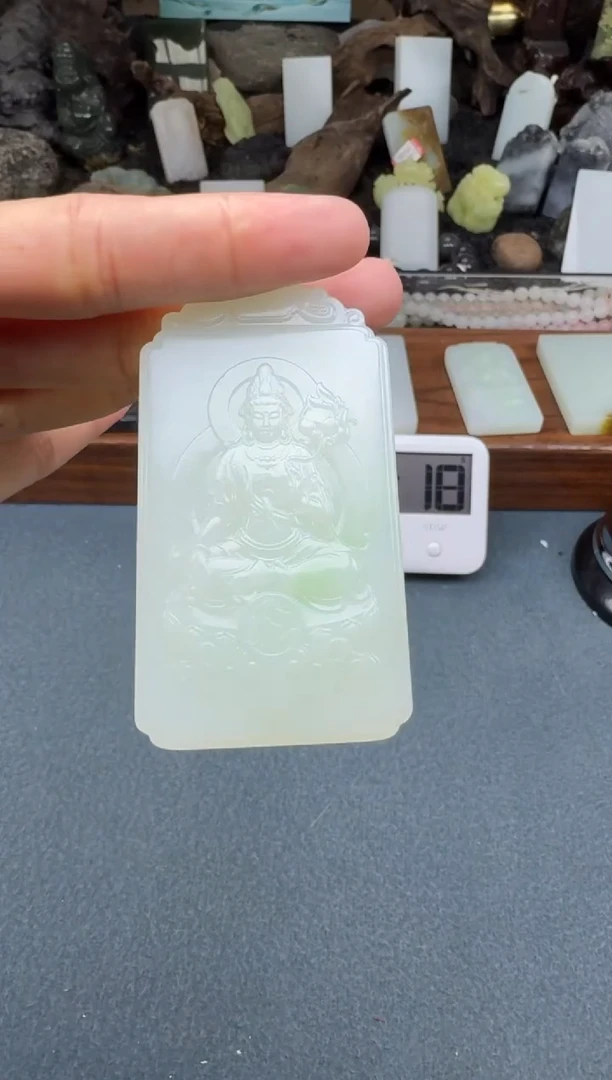 【闪购商品】和田玉颈饰未镶嵌开心