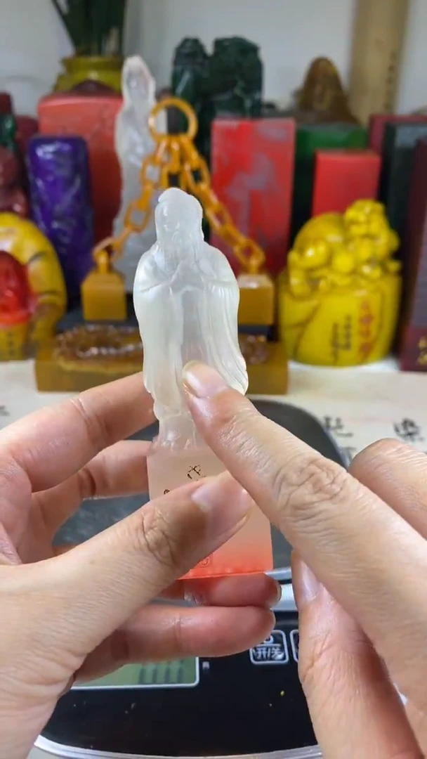 寿山石印石56随色