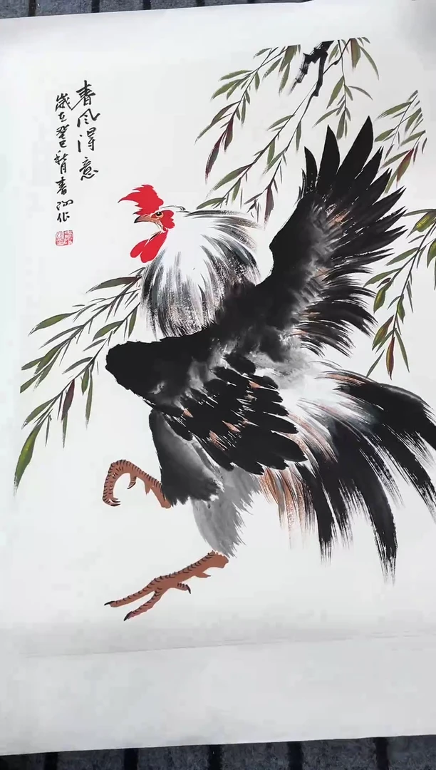 精品国画花鸟作品