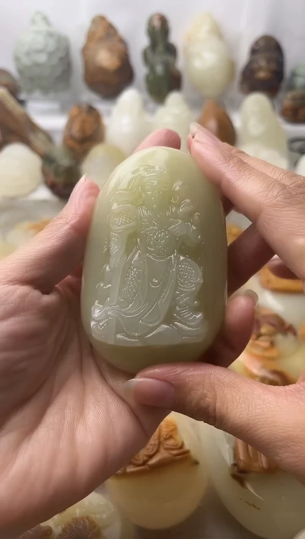 石材方解石棉纹正常不退换关公